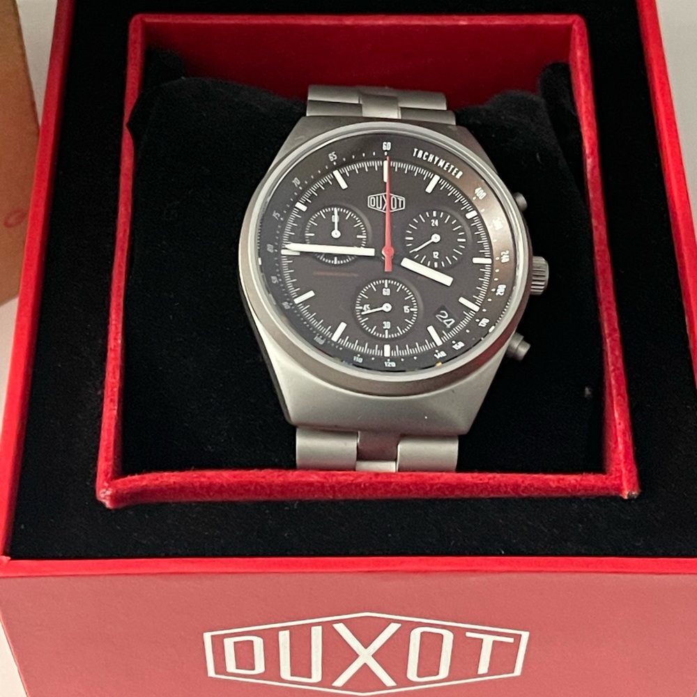 DUXOT CONSILLIO DX-2008-66 MATTE BROWN WRISTWATCH